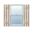 thumbnail image 1 of 12"W x 31"H Lifetime Vinyl, Standard Three Board Spaced, Board-n-Batten Shutters, w/Installation Shutter-Lok's & Matching Screws (Per Pair), Wicker, 1 of 8