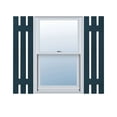 thumbnail image 1 of 12"W x 35"H Lifetime Vinyl, Custom Three Board Spaced (2 Batten), Board-n-Batten Shutters, w/Shutter-Loks (Per Pair), Midnight Blue, 1 of 15