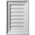 thumbnail image 1 of 12"W x 35"H Rectangle Urethane Gable Vent Louver, Functional, 1 of 11