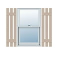 thumbnail image 1 of 12"W x 43"H Mid-America Vinyl, Standard Size Three Board Spaced Shutters, w/Installation Shutter-Lok's & Matching Screws, 023 - Wicker, 1 of 14