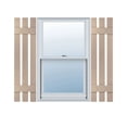 thumbnail image 1 of 12"W x 47"H Lifetime Vinyl, Standard Three Board Spaced, Board-n-Batten Shutters, w/Installation Shutter-Lok's & Matching Screws (Per Pair), Wicker, 1 of 8