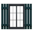 thumbnail image 1 of 12"W x 47"H Mid-America Vinyl, Standard Size Three Board Spaced Shutters, w/Installation Shutter-Lok's & Matching Screws, 166 - Midnight Blue, 1 of 13