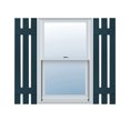 thumbnail image 1 of 12"W x 52"H Lifetime Vinyl, TailorMade Three Board Spaced (2 Batten), Board-n-Batten Shutters, Midnight Blue, 1 of 16
