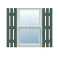 thumbnail image 1 of 12"W x 63"H Lifetime Vinyl, Standard Three Board Spaced, Board-n-Batten Shutters, w/Installation Shutter-Lok's & Matching Screws (Per Pair), Forest Green, 1 of 8