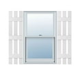 thumbnail image 1 of 12"W x 71"H Mid-America Vinyl, Standard Size Three Board Spaced Shutters, w/Installation Shutter-Lok's & Matching Screws, 117 - Bright White, 1 of 14