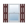 thumbnail image 1 of 12"W x 73"H Lifetime Vinyl, Custom Three Board Spaced (3 Batten), Board-n-Batten Shutters, Bordeaux, 1 of 16