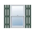 thumbnail image 1 of 12"W x 80"H Lifetime Vinyl, Standard Three Board Spaced, Board-n-Batten Shutters, w/Installation Shutter-Lok's & Matching Screws (Per Pair), Forest Green, 1 of 8