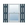 thumbnail image 1 of 12"W x 81"H Lifetime Vinyl, Custom Three Board Spaced (3 Batten), Board-n-Batten Shutters, Classic Blue, 1 of 16