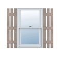 thumbnail image 1 of 12"W x 84"H Lifetime Vinyl, Custom Three Board Spaced (3 Batten), Board-n-Batten Shutters, w/Shutter-Loks (Per Pair), Clay, 1 of 16