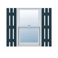 thumbnail image 1 of 12"W x 86"H Lifetime Vinyl, Custom Three Board Spaced (3 Batten), Board-n-Batten Shutters, Midnight Blue, 1 of 16