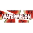 thumbnail image 1 of 12" WATERMELON DECAL sticker fruit stand farmers market, 1 of 1