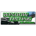 thumbnail image 1 of 12" WINDOW TINTING FREE ESTIMATES DECAL sticker tint automotive installation, 1 of 1