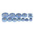thumbnail image 1 of 12* Watch Dies Watchmaker Repairing Tool Watch Back Press Set Closer Crystal Glass Fitting 12 Ties Watchmaker Repairing Tool, 1 of 6