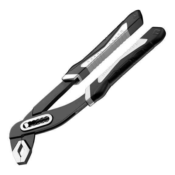 12" Water Pump Pliers,Adjustable Multi-Groove Slip Joint Pliers,Heavy Duty Plumbing Wrench Hand Tool for Pipe,Nut,Home Repair