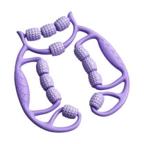 12 Wheel Circular Leg Massager Calf Muscle Relaxation Roller 360Â° Centripetal Compression Device for Edema and Pinch Portable Stretching Tool Neck Hand Arm Muscle Relaxer