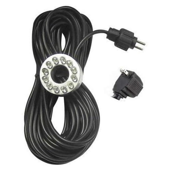 12 White LED Submersible Fountain Ring