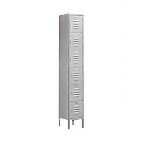 Salsbury Industries 6-ft Grey Box-style Standard Lockers