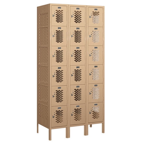 Salsbury Industries 6 Tier 3 Wide Employee Locker