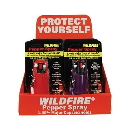 12 Wildfire 1.4% Mc With Counter Display 3 Black, 2 Blue, 3 Pink, 2 Red, 2 Purple WF-HALO