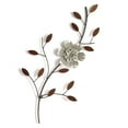 thumbnail image 1 of 12" X 1" X 23" Gray Simple Floral Wall Decor, 1 of 2