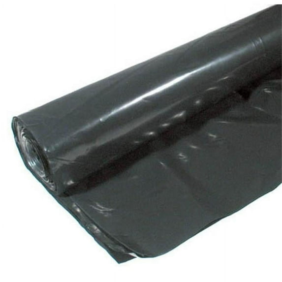 12 X 100 4 ML Tyco Polyethylene Black Plastic Sheeting