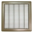 thumbnail image 1 of 12" X 12" Heavy Duty Walkable Floor Grille - Fixed Blades Air Grille - Brown [Outer Dimensions: 13.75 X 13.75], 1 of 6