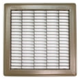 thumbnail image 1 of 12" X 14" or 14" X 12" Heavy Duty Walkable Floor Grille - Fixed Blades Air Grille - Brown [Outer Dimensions: 13.75 X 15.75], 1 of 7