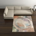thumbnail image 1 of HomeRoots 616992 12 x 15 ft. Brown, Tan & Blue Abstract Distressed Rectangle Area Rug, 1 of 1
