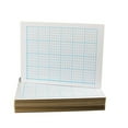 thumbnail image 1 of 12 X 18 Two Sided Quadrant Grid Dry Erase Board - 1by2" Square Bulk Class Pack 24, 1 of 2