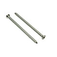 thumbnail image 1 of #12 X 2-1/2'' Stainless Flat Head Phillips Wood Screw, (25 pc), 18-8 (304) Stainless Steel Screws by Bolt Dropper, Glasses Screws, 1 of 7