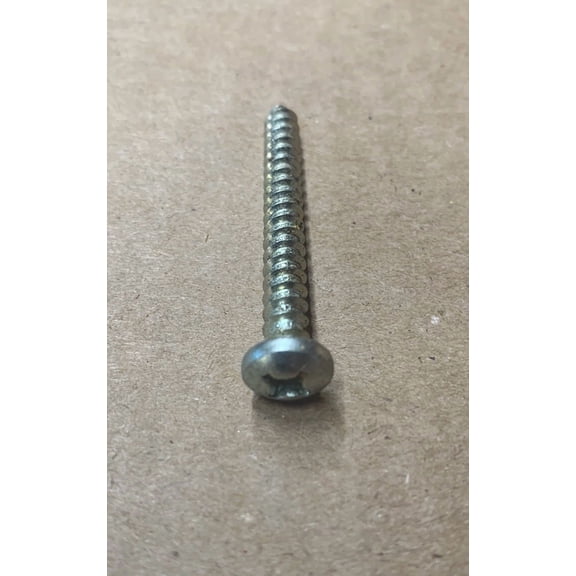 #12 X 2 Phillips Pan Head Zinc Sheet Metal Screw Qty 25