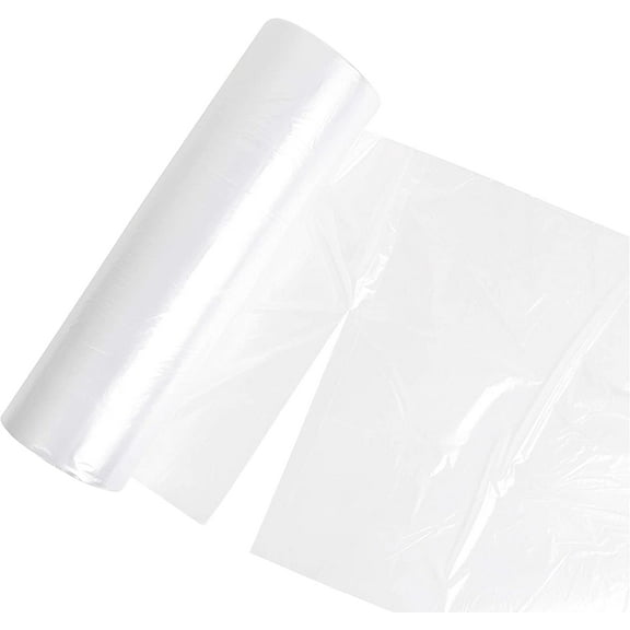 [12" X 20"] Clear Plastic Produce Bags on a Roll Bread and Grocery U Bags Aprox 680 Bags Total