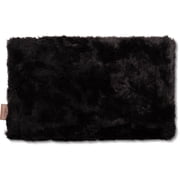 12 X 20 Throw Pillow Case ONLY, Lumbar Couch Pillow Cover Limited 2-tone Baby Black Panther Faux Fur Pillowcase 1 PCS, Decorative Luxury Style Cushion Cover for Sofa, Bedroom, Covers, Hidden Zipper