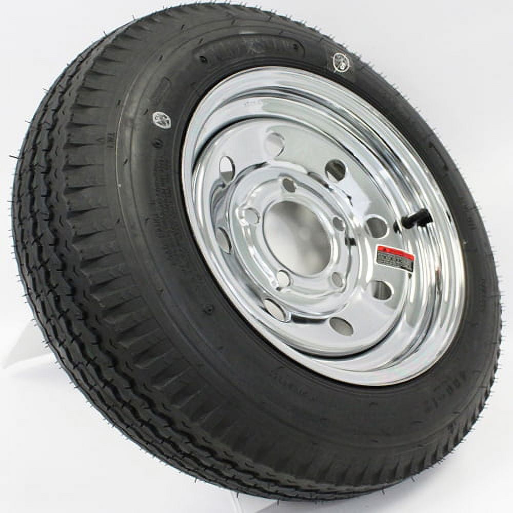 12" X 4" 54.5" Bolt Circle Chrome Modular Trailer Wheel