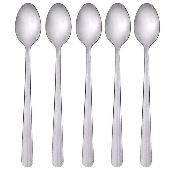 12 X 8" Long Stainless Steel Ice Cream Cocktail Teaspoons Coffee Soup Tea Spoons