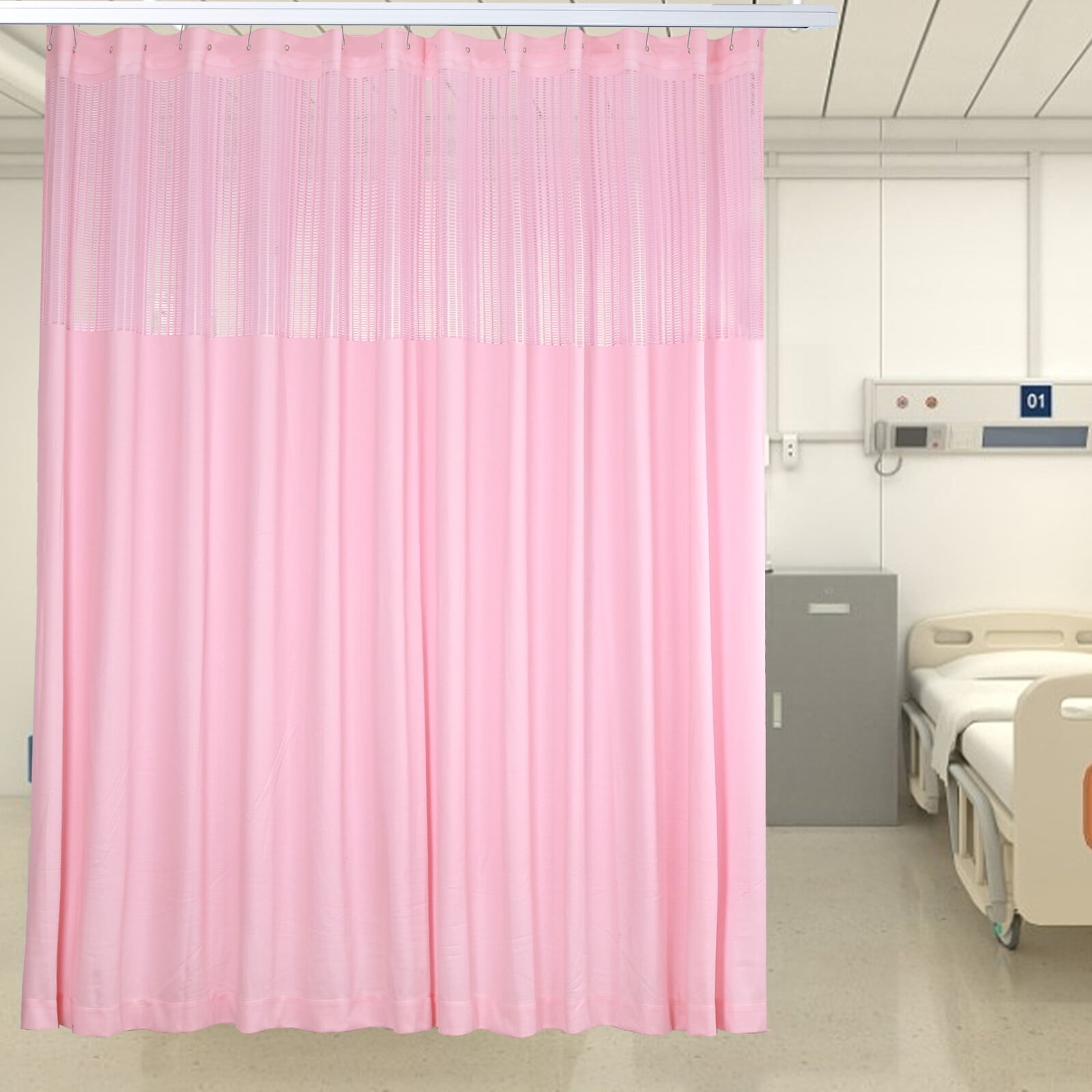 12 X 8ft Pink Room Divider Curtain Privacy Curtain Privacy Curtain W ...