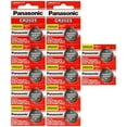 thumbnail image 1 of 12 X Panasonic Cr2025 3V Lithium Coin Cell Batteries, 1 of 1