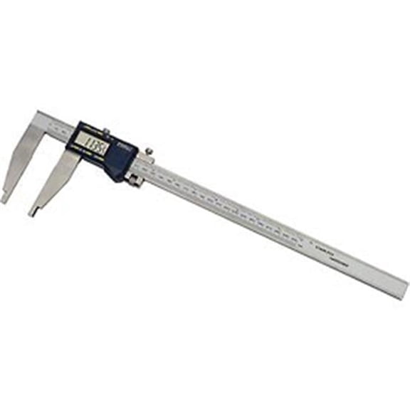 12 Xtra-Range Digital Caliper - Gray & Blue