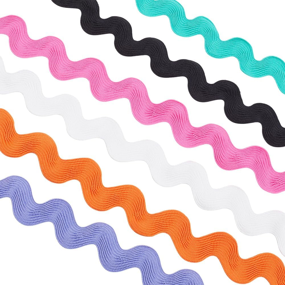 12 Yards 6 Colors RIC Rac Trim Ribbon 3.7cm/1.46