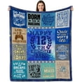 thumbnail image 1 of 12 Year Old Boys Gift Ideas Blanket 60"x50", Birthday Gifts for 12 Year Old Boys, Gifts for 12 Year Old Boys, 12th Birthday Gifts for Boys,12th Birthday Decorations for Boy Teen Throw Blanket, 1 of 5