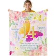 thumbnail image 1 of 12 Year Old Girl Birthday Gifts - 12th Birthday Gifts for Girls,Crown Throw Blanket for Girls Soft Flannel Throw Blanket Gift for Kids Birthday Gifts Decorations for Girls Throw Blanket,40"x50", 1 of 5