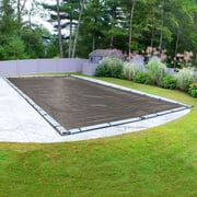 12-Year Winter Pool Cover For 20 Foot x 40 Foot Rectangle In-Ground Pools