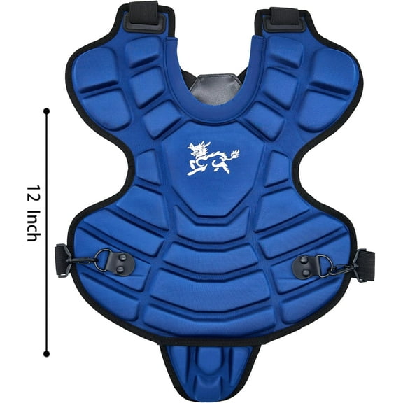 12" Youth Baseball Catcher Gear Set - Navy Color,  Foam Protection for Ages 5-8