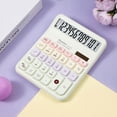 thumbnail image 1 of 12-Bit High-Precision, Large Display, Big Buttons, Solar and Battery Dual Power Desktop Calculator, 1 of 13