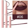 thumbnail image 1 of 12-color Lip Liner Pencils, Ruby Mauve Red Rose Nude Pink Purple Taupe Brown 6 Rich Pigmented Shades Waterproof & Long-Lasting Creamy Matte Velvet Finish for Shaping & Sculpting Lips, 1 of 3