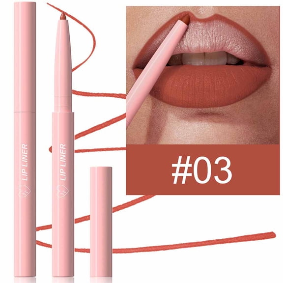 12-color Lipliner Velvet Matte Finish Easy To Outline Lips Easy To Color Suitable For Beginners