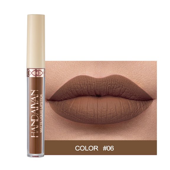 12-color Matte Lip Glaze, Long-lasting Lip-gloss Mist Velvet Liquid Mouth Red Lip Glaze