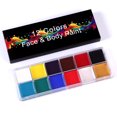 12 colors face&body paint child can use Performance makeup paint