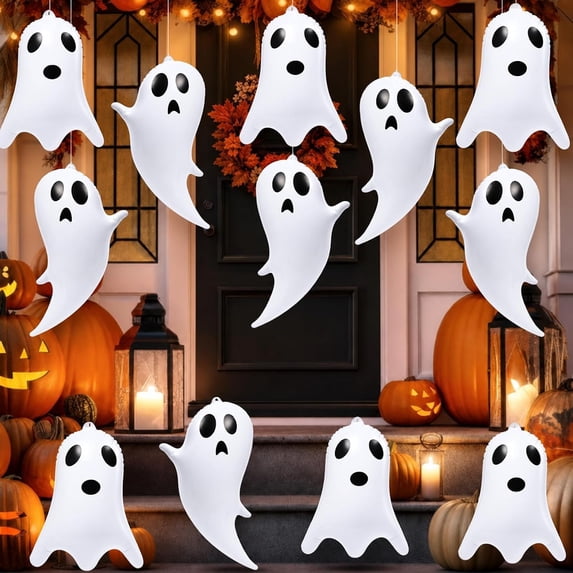 12 count 16 Inch Halloween Inflatable Outdoor Decorations - Walmart.com