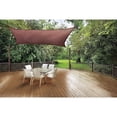 thumbnail image 1 of ShelterLogic 12 x 12 ft Terracotta Sun Shade Product, 1 of 5